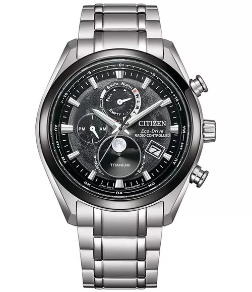Hodinky Citizen Tsuki-yomi Moonphase BY1018-80E