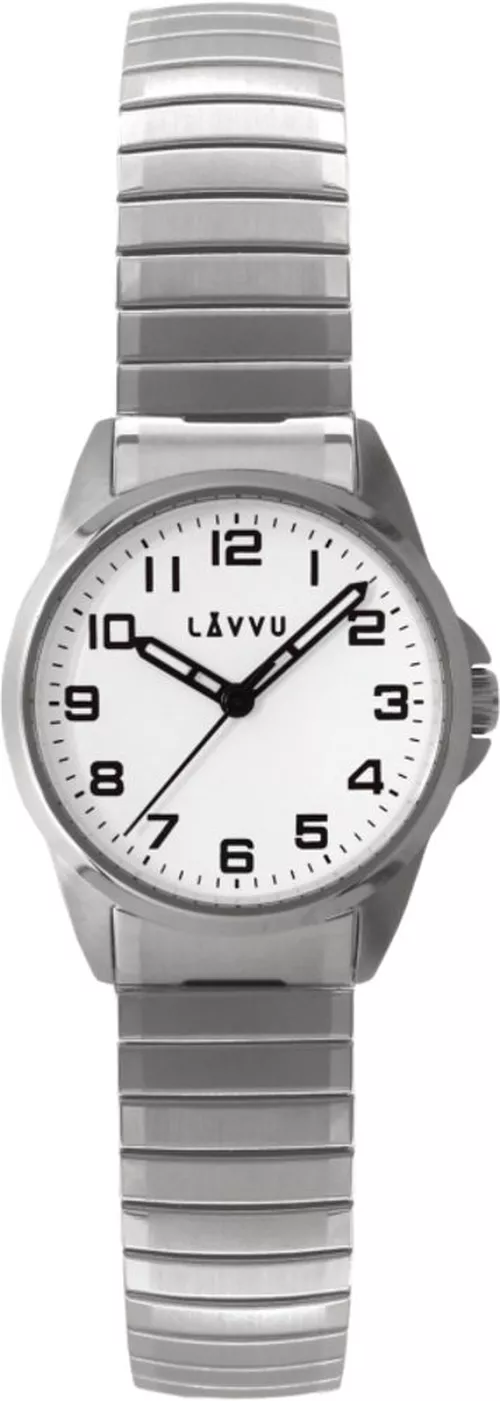 Dámské pružné hodinky LAVVU LWL5010 STOCKHOLM Small White