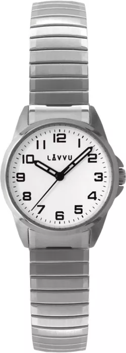 Dámské pružné hodinky LAVVU LWL5010 STOCKHOLM Small White