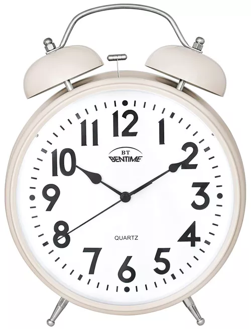 Bentime NB27-SA6066B-W - obrovský budík GOLEM