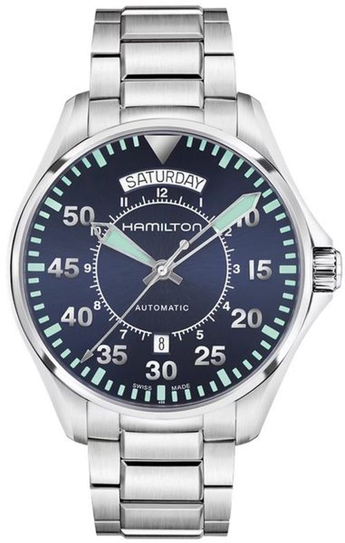 Hamilton Khaki Aviation Pilot Day Date Auto H64615145