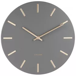 Designové nástěnné hodiny Karlsson KA5821GY 30cm