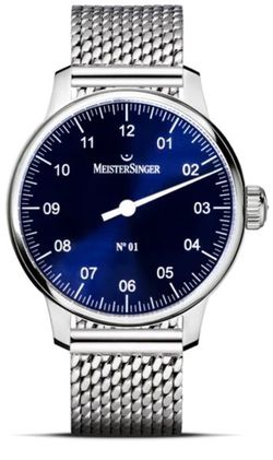 MeisterSinger N°03 AM908 - Náramek z pletené oceli