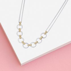Praqia Stříbrný náhrdelník Annika N6364