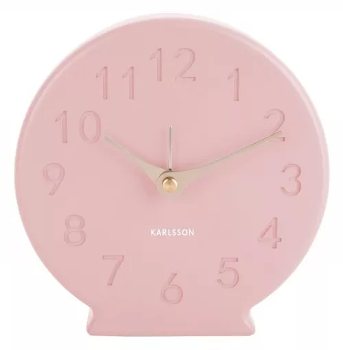 Designové stolní hodiny KA5770PI Karlsson 14cm