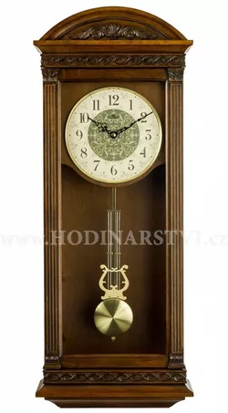 Melodické nástěnné kyvadlové hodiny Dipoa WCW006