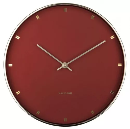 Designové nástěnné hodiny Karlsson KA5776BR 27cm