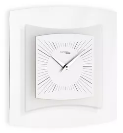 Designové nástěnné hodiny I059BN white IncantesimoDesign 35cm