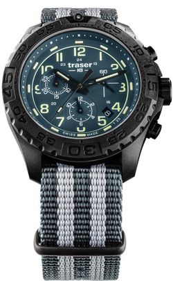 Traser P96 Outdoor Pioneer Evolution Chrono Petrol nato