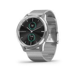 Garmin vívomove3 Luxe, Silver/Milanese Band 010-02241-23