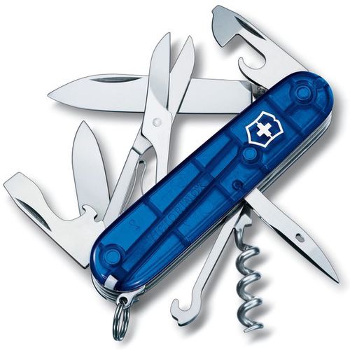 Victorinox SA Nůž Victorinox Climber Blue Transparent